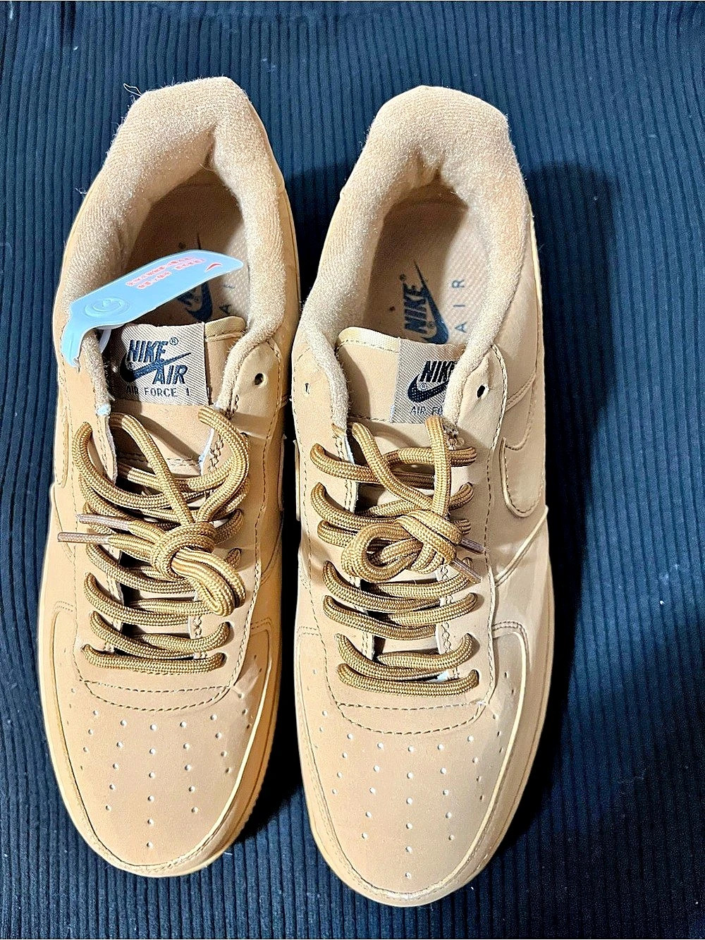 Nike Air Force 1 Low Sneakers Tan US 10 NWT